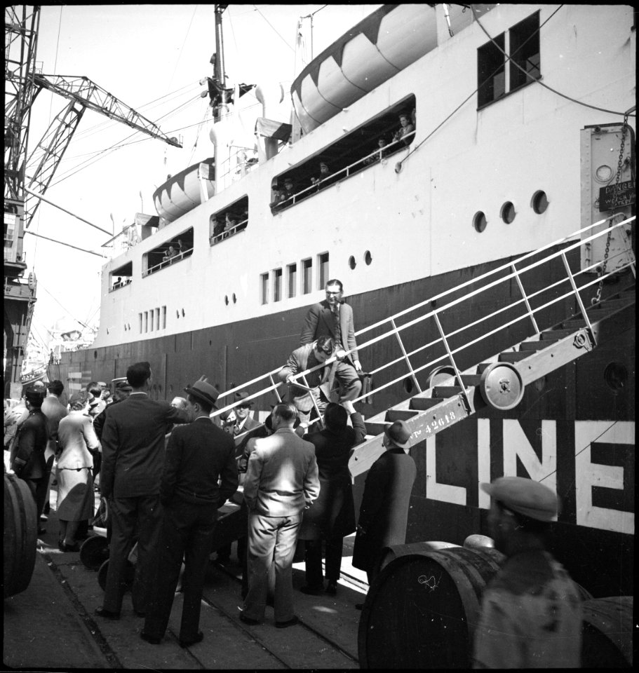 CH-NB - Portugal, Lissabon (Lisboa)- Schiff Excambion - Annemarie Schwarzenbach - SLA-Schwarzenbach-A-5-24-097