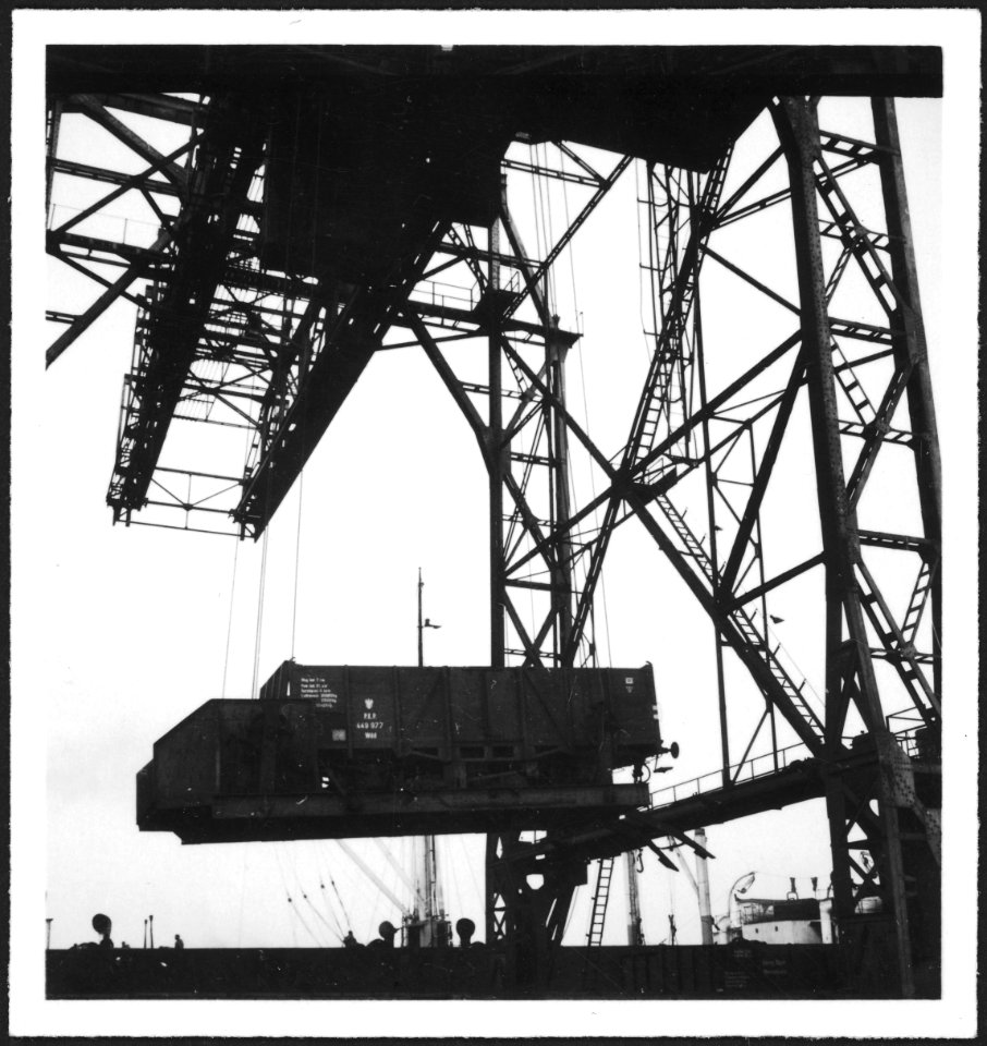 CH-NB - Polen, Gdynia (Gdingen) - Kohlenwaggons - Annemarie Schwarzenbach - SLA-Schwarzenbach-A-5-13-096