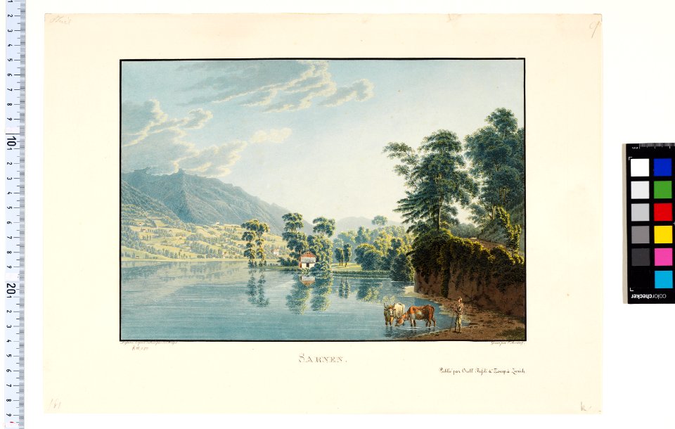 CH-NB - Sarnen - Grafiken Orts- und Landschaftsansichten - GS-GRAF-ANSI-OW-24