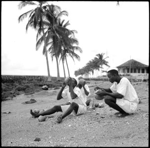 CH-NB - Portugal, San Thomé (São Tomé und Príncipe)- Menschen - Annemarie Schwarzenbach - SLA-Schwarzenbach-A-5-25-048
