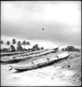 CH-NB - Portugal, San Thomé (São Tomé und Príncipe)- Boote - Annemarie Schwarzenbach - SLA-Schwarzenbach-A-5-25-012