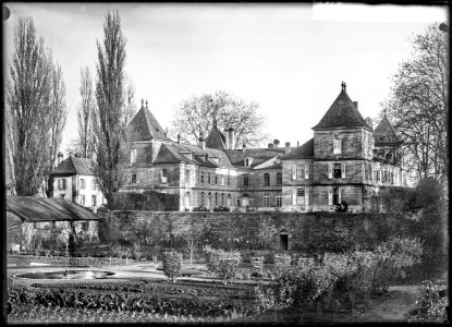 CH-NB - Prangins, Château, vue d'ensemble - Collection Max van Berchem - EAD-7440