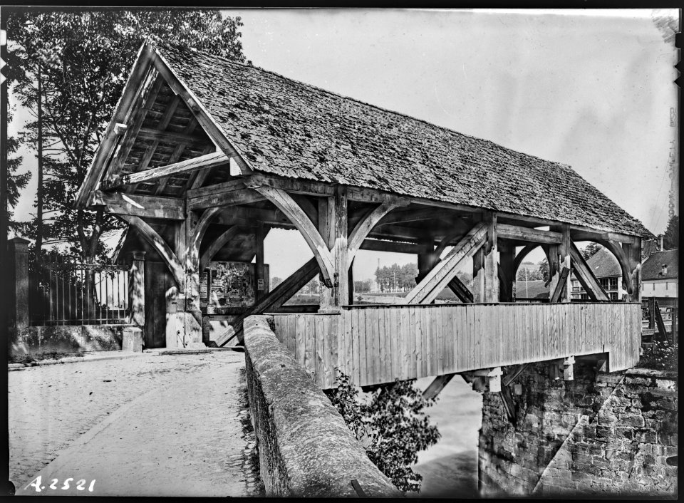CH-NB - Rheinfelden, Brücke, vue partielle - Collection Max van Berchem - EAD-7086