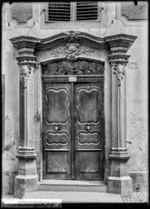 CH-NB - Rheinfelden, Haus, Tür, vue d'ensemble - Collection Max van Berchem - EAD-7095
