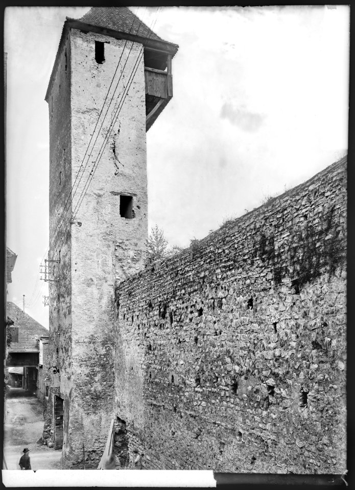 CH-NB - Rheinfelden, Turm, vue partielle - Collection Max van Berchem - EAD-7091