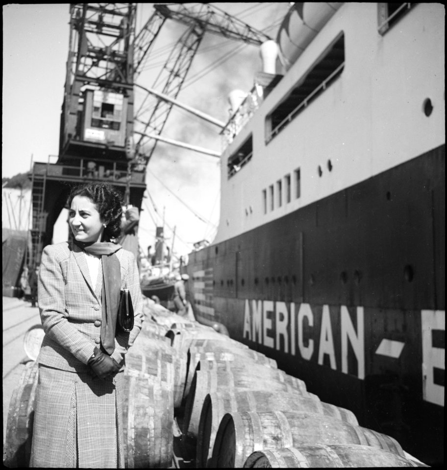 CH-NB - Portugal, Lissabon (Lisboa)- Schiff Excambion - Annemarie Schwarzenbach - SLA-Schwarzenbach-A-5-24-066