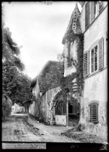 CH-NB - Romainmôtier, Maison Glayre de Lerber, vue partielle - Collection Max van Berchem - EAD-7449
