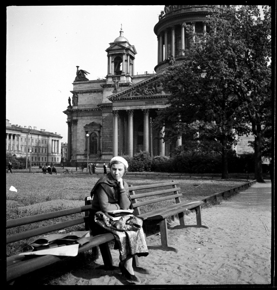 CH-NB - Russland, Leningrad (Sankt Petersburg)- Isaakskathedrale - Annemarie Schwarzenbach - SLA-Schwarzenbach-A-5-13-152