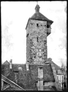 CH-NB - Rheinfelden, Turm, vue partielle - Collection Max van Berchem - EAD-7088