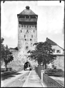 CH-NB - Rheinfelden, Turm, vue partielle - Collection Max van Berchem - EAD-7092