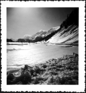 CH-NB - Schweiz, Engadin- Landschaft - Annemarie Schwarzenbach - SLA-Schwarzenbach-A-5-08-092