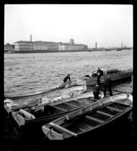 CH-NB - Russland, Leningrad (Sankt Petersburg)- Boote - Annemarie Schwarzenbach - SLA-Schwarzenbach-A-5-13-162
