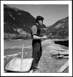 CH-NB - Schweiz, Engadin- Menschen - Annemarie Schwarzenbach - SLA-Schwarzenbach-A-5-08-122