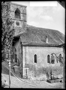 CH-NB - Saint-Saphorin, Eglise, vue partielle - Collection Max van Berchem - EAD-7522
