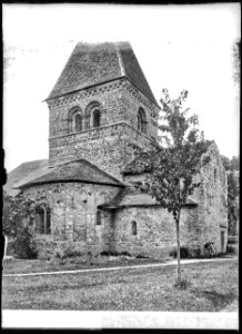 CH-NB - Saint-Sulpice (VD), Eglise, vue partielle - Collection Max van Berchem - EAD-7525