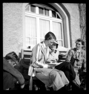 CH-NB - Schweiz, Engadin- Menschen - Annemarie Schwarzenbach - SLA-Schwarzenbach-A-5-08-191