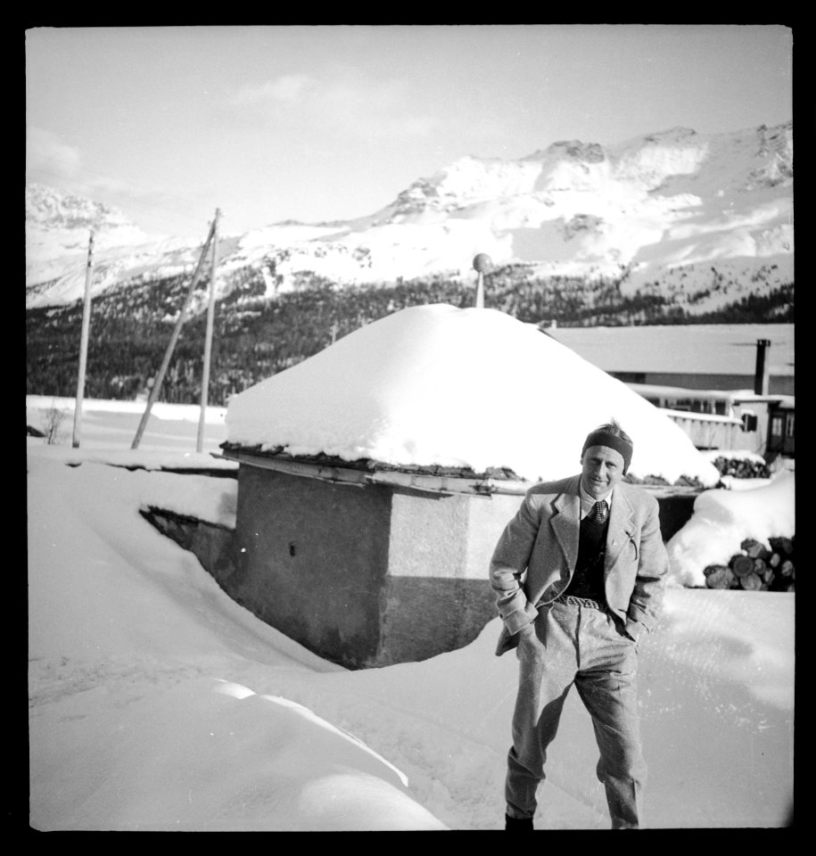 CH-NB - Schweiz, Engadin- Menschen - Annemarie Schwarzenbach - SLA-Schwarzenbach-A-5-08-220