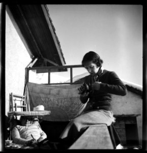 CH-NB - Schweiz, Engadin- Menschen - Annemarie Schwarzenbach - SLA-Schwarzenbach-A-5-08-229