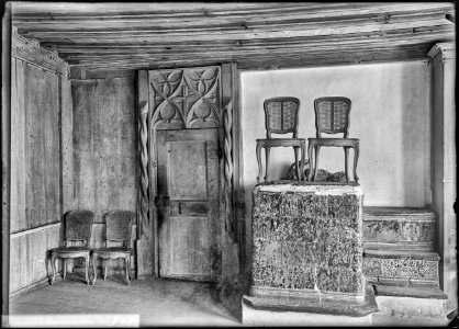 CH-NB - Sargans, Schloss, vue partielle intérieure - Collection Max van Berchem - EAD-7005
