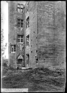 CH-NB - Rossens (FR), Illens, Château, vue partielle extérieure - Collection Max van Berchem - EAD-6912