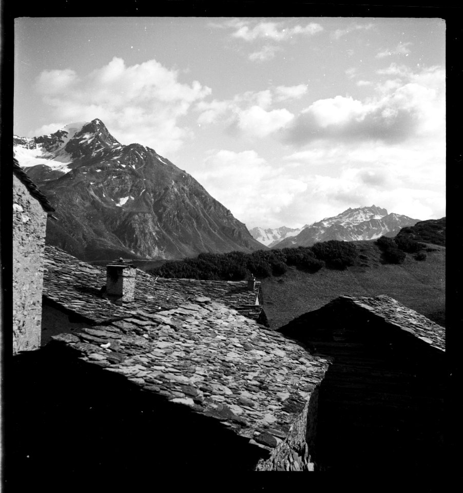 CH-NB - Schweiz, Grevasalvas- Landschaft - Annemarie Schwarzenbach - SLA-Schwarzenbach-A-5-08-161