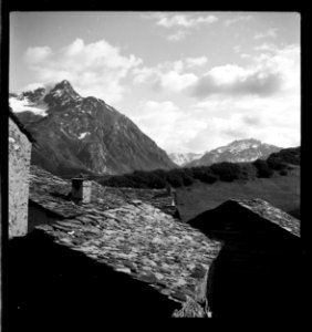 CH-NB - Schweiz, Grevasalvas- Landschaft - Annemarie Schwarzenbach - SLA-Schwarzenbach-A-5-08-161