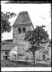 CH-NB - Saint-Sulpice (VD), Eglise, vue partielle - Collection Max van Berchem - EAD-7527