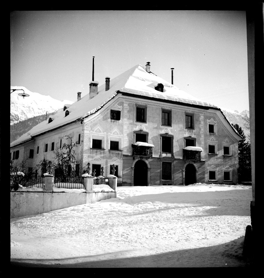 CH-NB - Schweiz, Samedan- Haus - Annemarie Schwarzenbach - SLA-Schwarzenbach-A-5-08-126