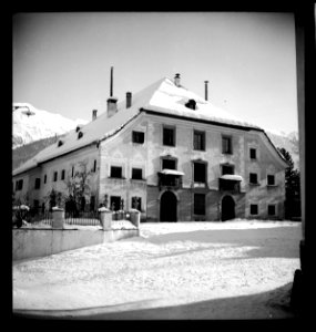 CH-NB - Schweiz, Samedan- Haus - Annemarie Schwarzenbach - SLA-Schwarzenbach-A-5-08-126