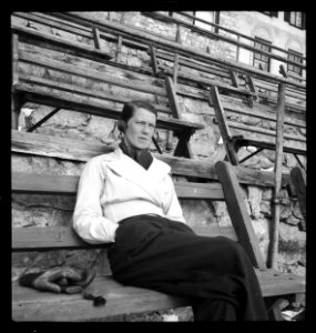 CH-NB - Schweiz, St. Moritz- Menschen - Annemarie Schwarzenbach - SLA-Schwarzenbach-A-5-08-228