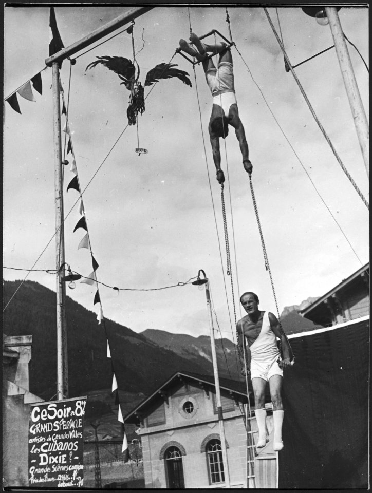 CH-NB - Schweiz- Zirkus Lokalisierung unsicher - Annemarie Schwarzenbach - SLA-Schwarzenbach-A-5-18-133