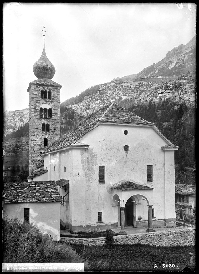 CH-NB - Sankt Niklaus, Kirche, vue d'ensemble - Collection Max van Berchem - EAD-7687