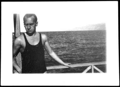 CH-NB - Schwimmen (Lokalisierung unsicher) - Annemarie Schwarzenbach - SLA-Schwarzenbach-A-5-07-188