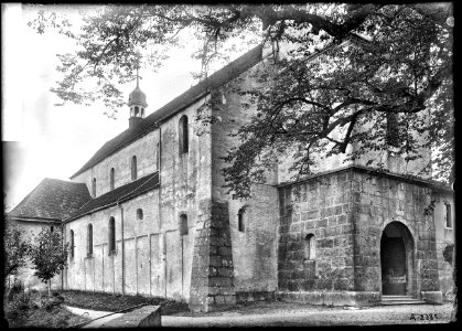 CH-NB - Schönenwerd, Stiftskirche St. Leodegar, vue partielle - Collection Max van Berchem - EAD-6945
