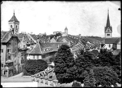 CH-NB - Schaffhausen, vue partielle - Collection Max van Berchem - EAD-6966