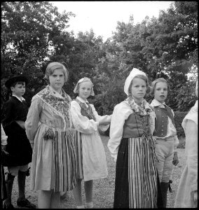 CH-NB - Schweden- Mitsommerfest - Annemarie Schwarzenbach - SLA-Schwarzenbach-A-5-17-228