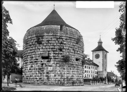 CH-NB - Solothurn, Burristurm, vue d'ensemble - Collection Max van Berchem - EAD-6921