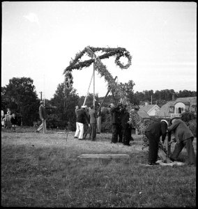 CH-NB - Schweden- Mitsommerfest - Annemarie Schwarzenbach - SLA-Schwarzenbach-A-5-17-238