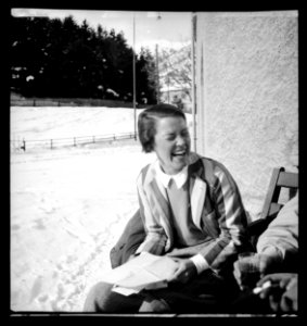 CH-NB - Schweiz, Engadin- Menschen - Annemarie Schwarzenbach - SLA-Schwarzenbach-A-5-08-187