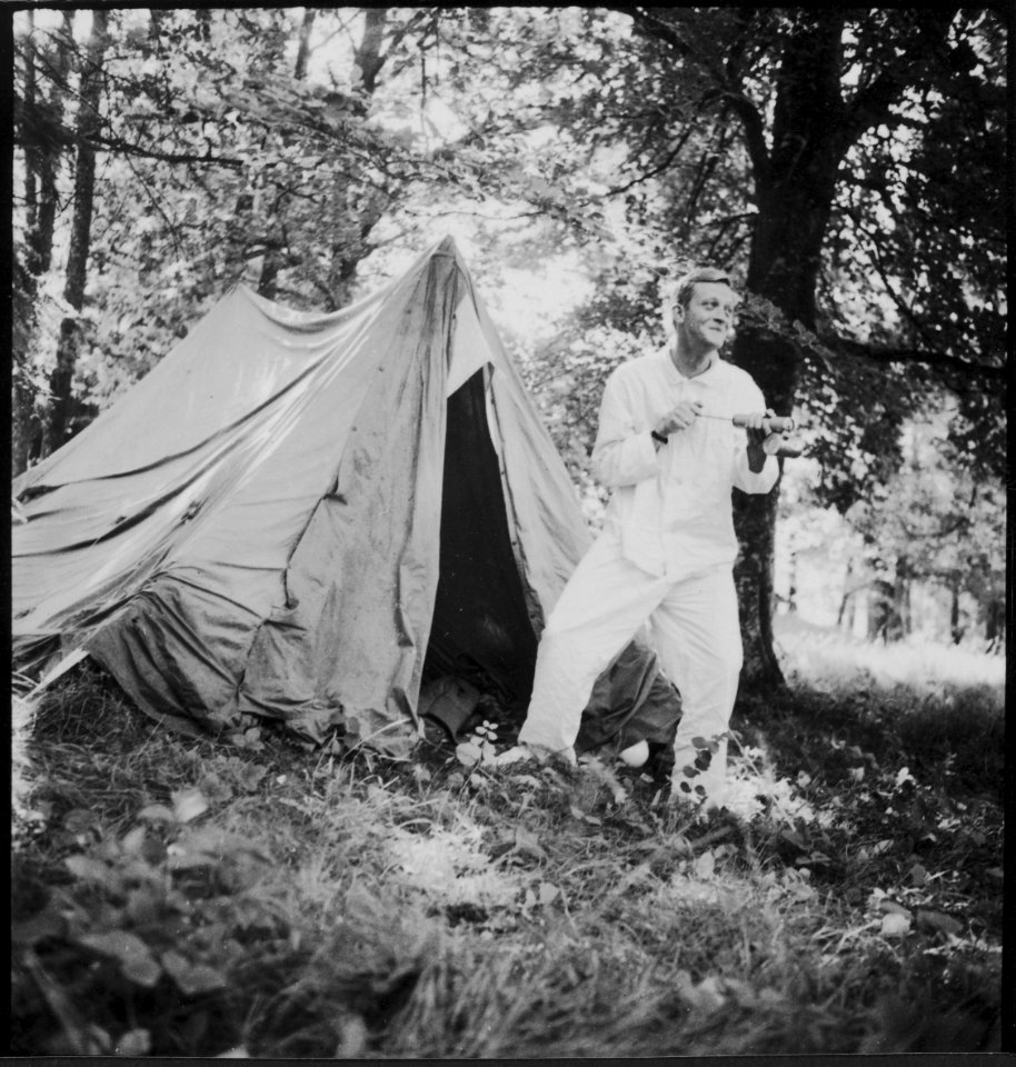 CH-NB - Schweden- Zelt - Annemarie Schwarzenbach - SLA-Schwarzenbach-A-5-17-154