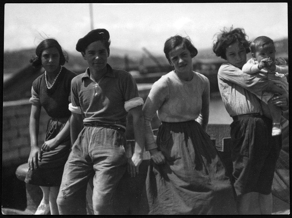 CH-NB - Spanien, San Sebastian- Menschen - Annemarie Schwarzenbach - SLA-Schwarzenbach-A-5-01-056