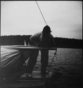 CH-NB - Schweden- Boot - Annemarie Schwarzenbach - SLA-Schwarzenbach-A-5-17-128