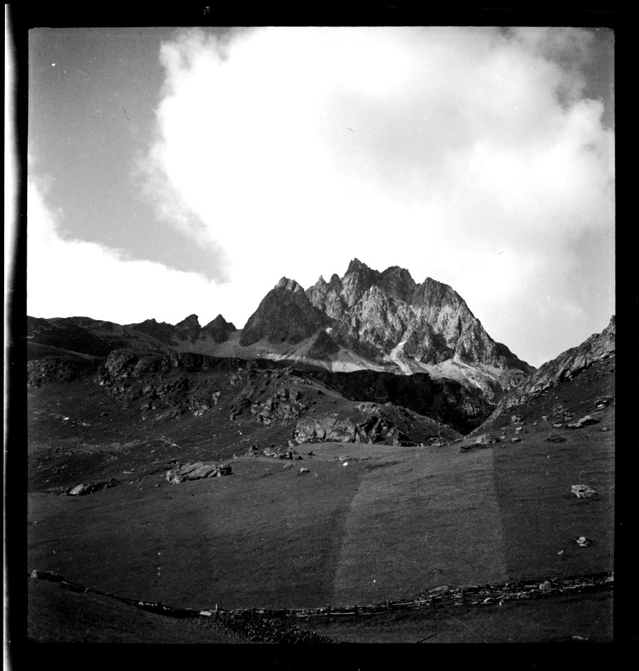 CH-NB - Schweiz, Grevasalvas- Landschaft - Annemarie Schwarzenbach - SLA-Schwarzenbach-A-5-08-163