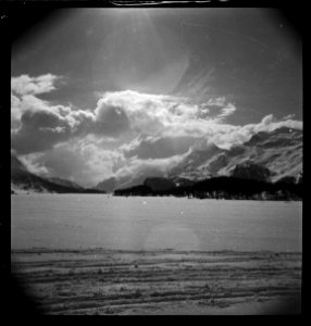 CH-NB - Schweiz, Engadin- Landschaft - Annemarie Schwarzenbach - SLA-Schwarzenbach-A-5-08-160