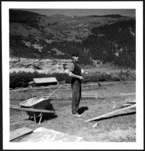 CH-NB - Schweiz, Engadin- Menschen - Annemarie Schwarzenbach - SLA-Schwarzenbach-A-5-08-121