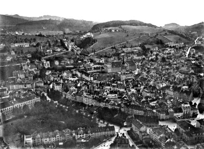 CH-NB - St. Gallen, Altstadt - Eduard Spelterini - EAD-WEHR-32028-A
