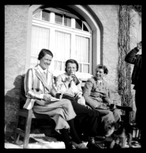 CH-NB - Schweiz, Engadin- Menschen - Annemarie Schwarzenbach - SLA-Schwarzenbach-A-5-08-185