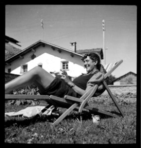 CH-NB - Schweiz, Sils- Menschen - Annemarie Schwarzenbach - SLA-Schwarzenbach-A-5-08-146