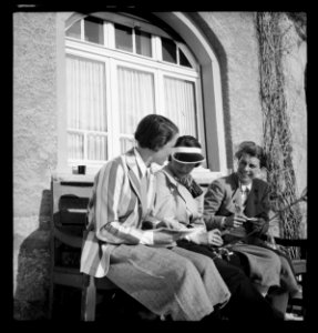 CH-NB - Schweiz, Engadin- Menschen - Annemarie Schwarzenbach - SLA-Schwarzenbach-A-5-08-189