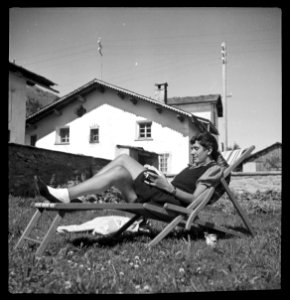 CH-NB - Schweiz, Sils- Menschen - Annemarie Schwarzenbach - SLA-Schwarzenbach-A-5-08-150
